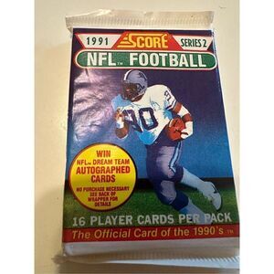 SCORE NFL FOOTBALL 1991 Series 2